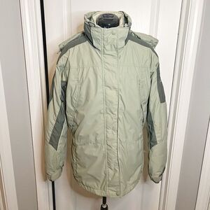 Columbia Sportswear Core Interchange Basique Lined Zip Pocket Hooded Parka Coat